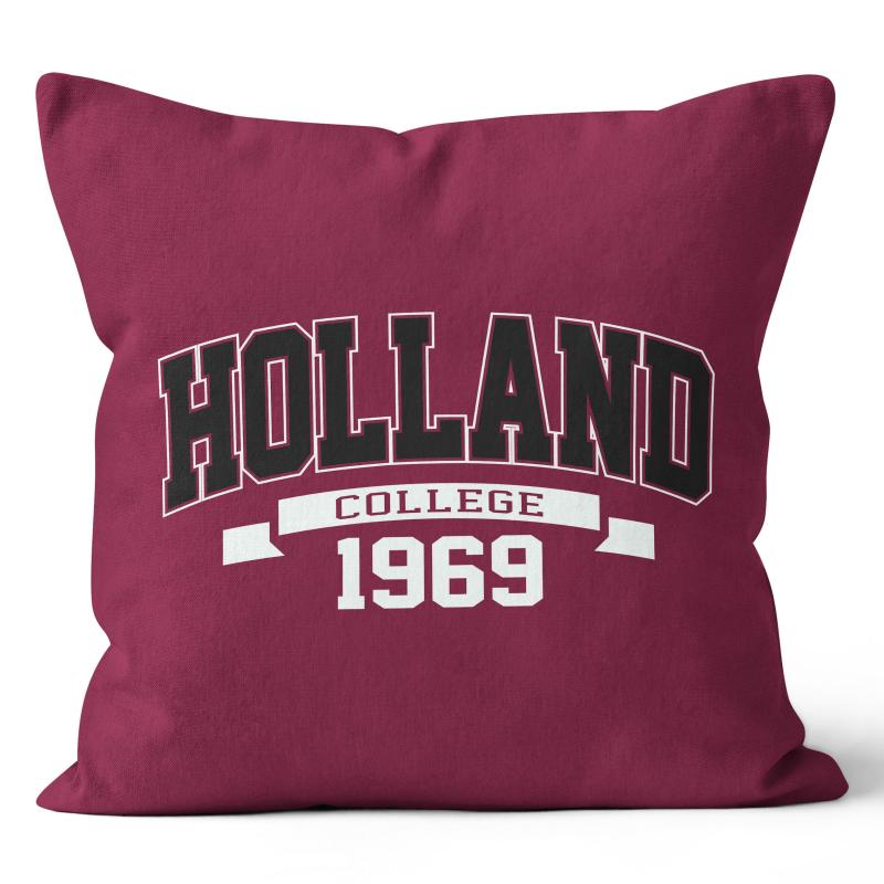 40066000026 Holland College Toss Cushion