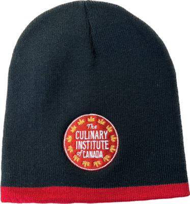Culinary Bottom Striped Beanie